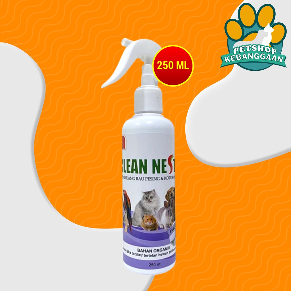 Pengilang Bau Organik Aman Clean Nest Spray 250ml