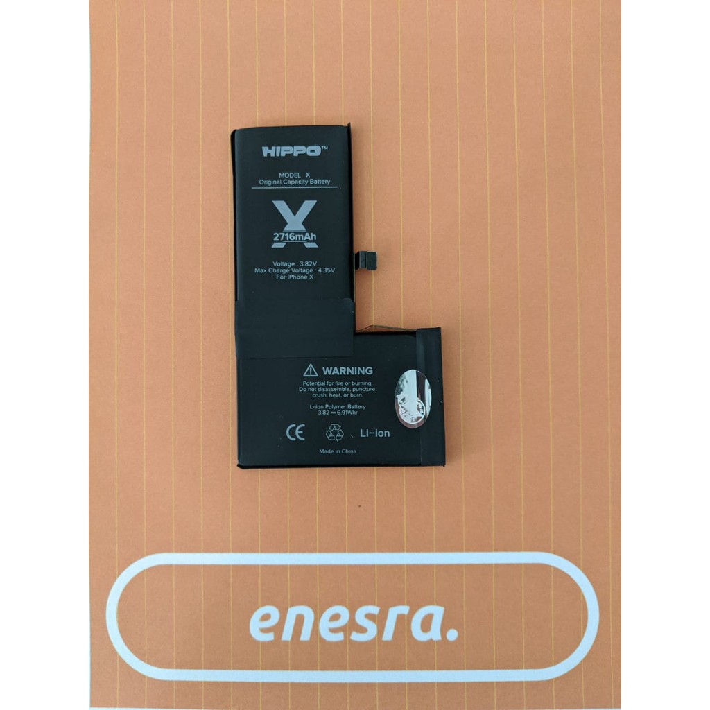 Baterai iPhone X HIPPO 2716mAh