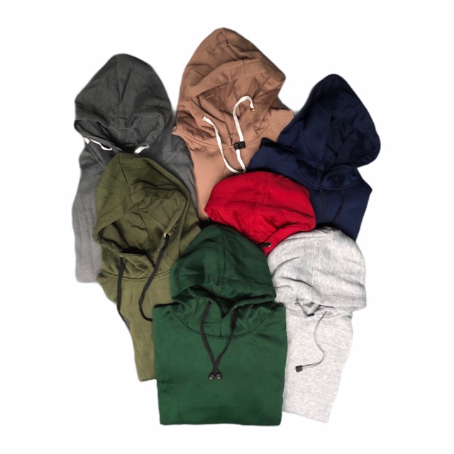 SWEATER HOODIE POLOS BASIC UNISEX JUMBO XL & XXL