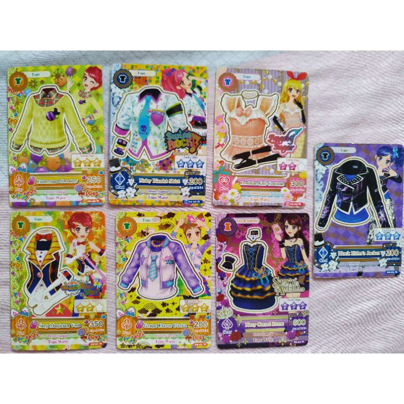 Kartu Aikatsu Asli - Aikatsu Tops Card