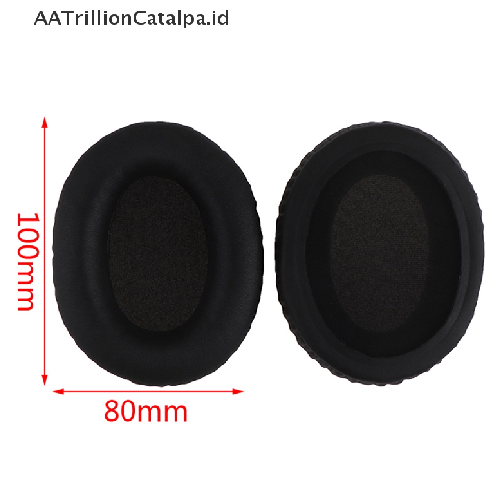 Aatrillioncatalpa 2PCs / Set Bantalan Spons Headphone Untuk HSCD KHX-HSCP Hyperx Cloud I II