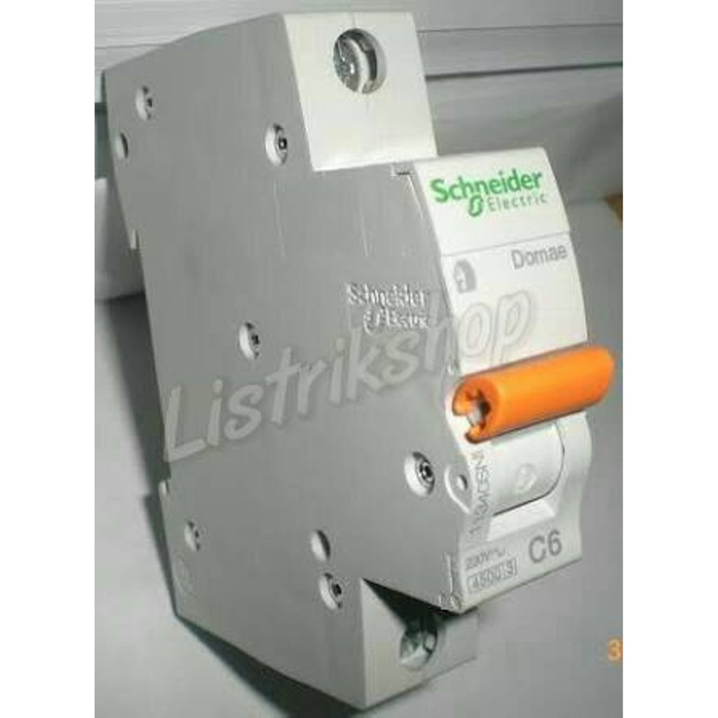 Jual MCB Domae 1 phasa  6 10 16 20 Ampere  Schneider Merlin Gerin Murah