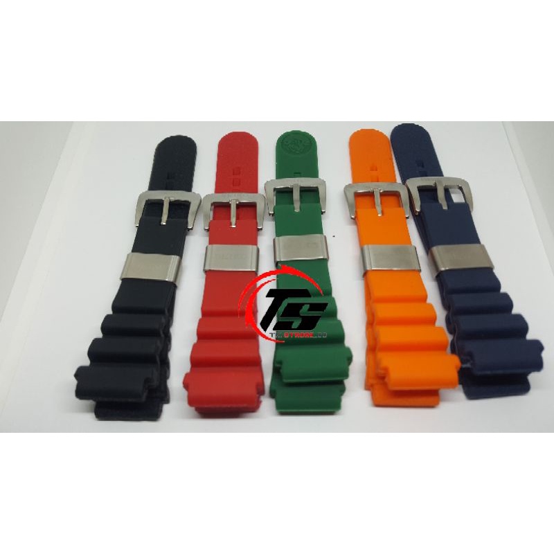 strap tali jam tangan rubber seiko prospek diver strap tali jam tangan seiko diver