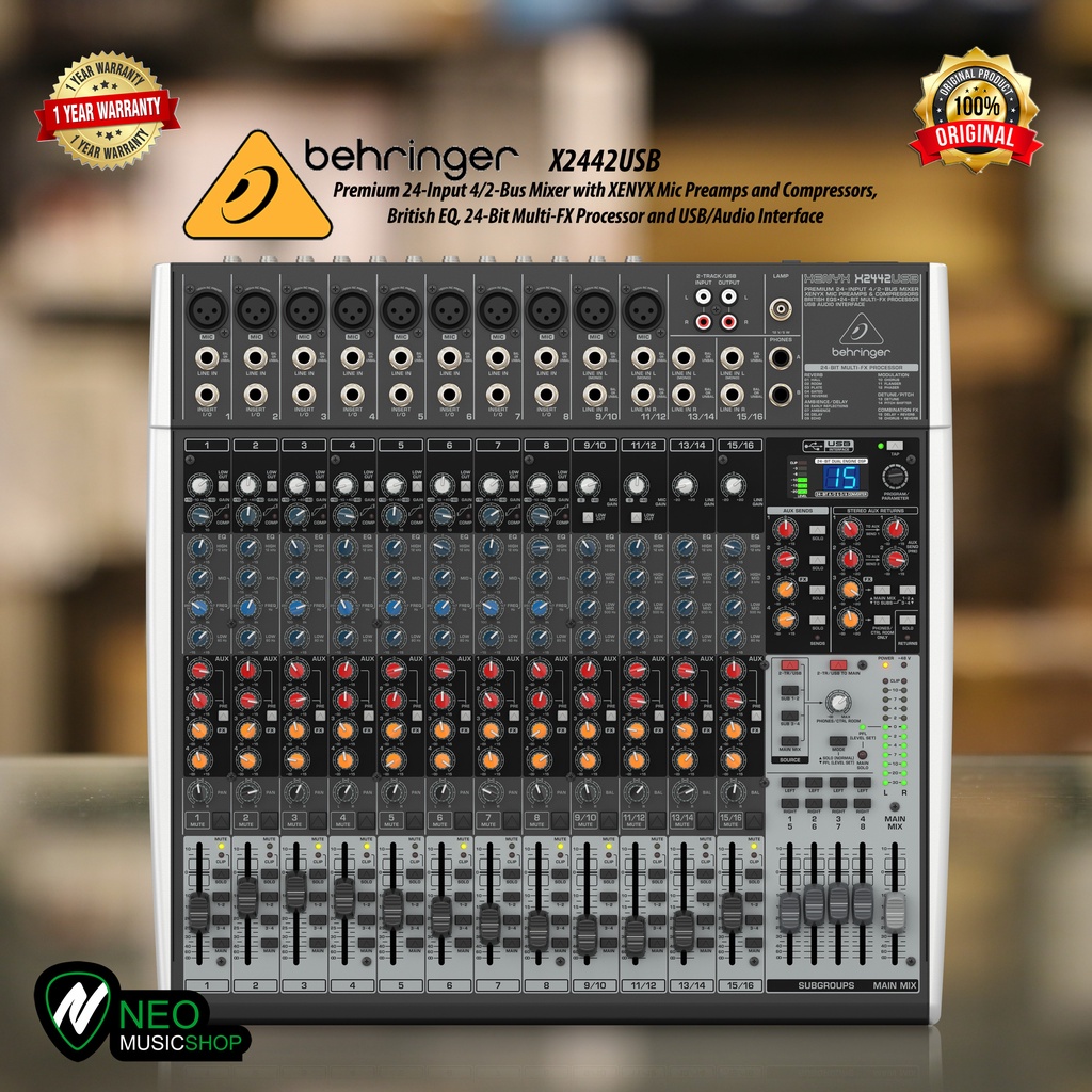 16 channel behringer mixer