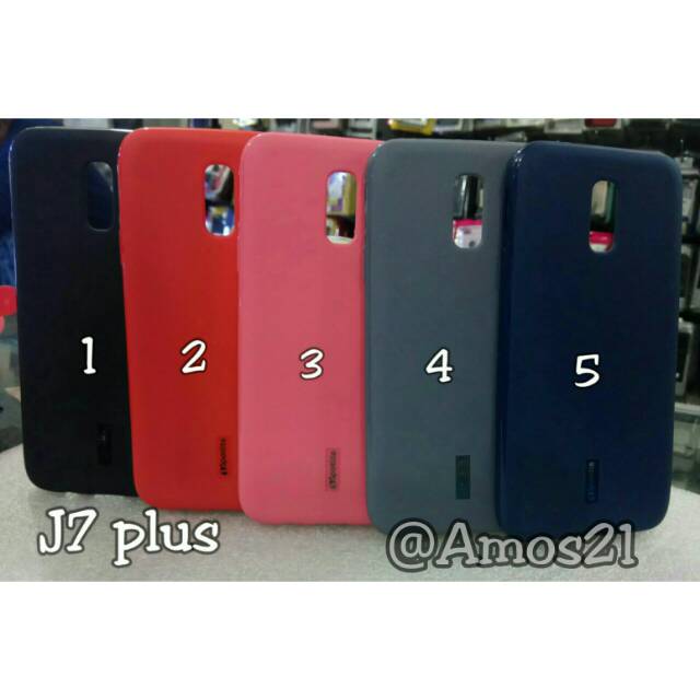 Softcase spotlite  samsung J7 plus