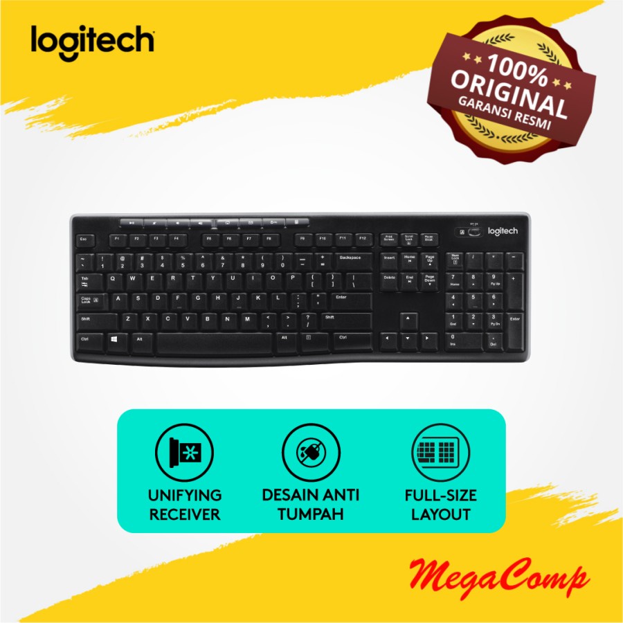 Keyboard Logitech K270 Wireless