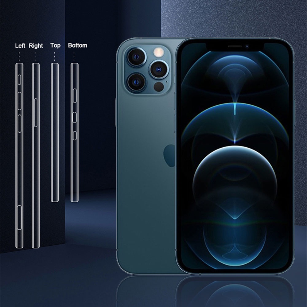 Set Pelindung Layar Hydrogel Matte Transparan Untuk Iphone 13 Pro Max Mini