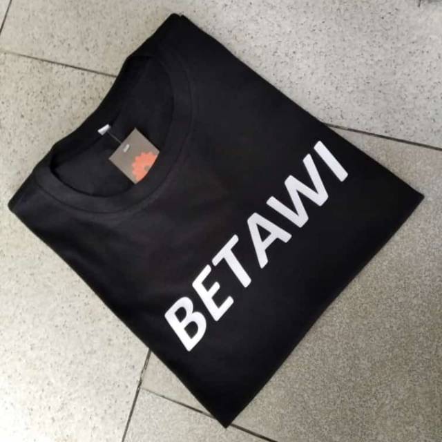 Kaos betawi / kaos tulisan betawi / kaos custom nama