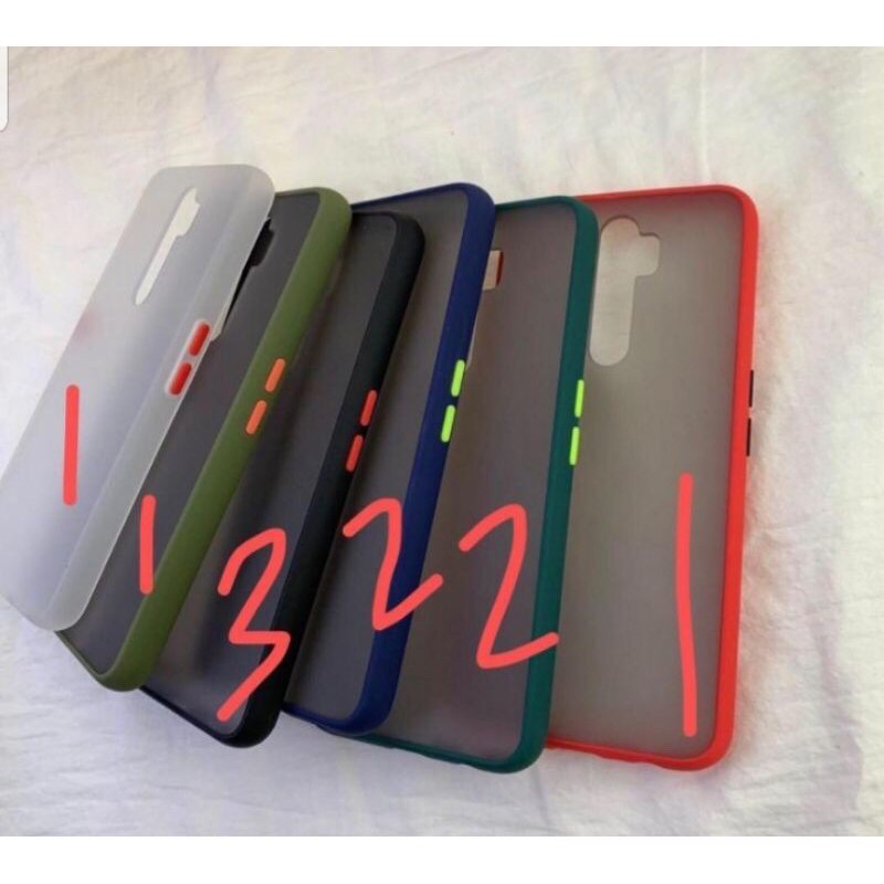 OPPO A3S/REALME C1 case bumper candy/case dove , my choice