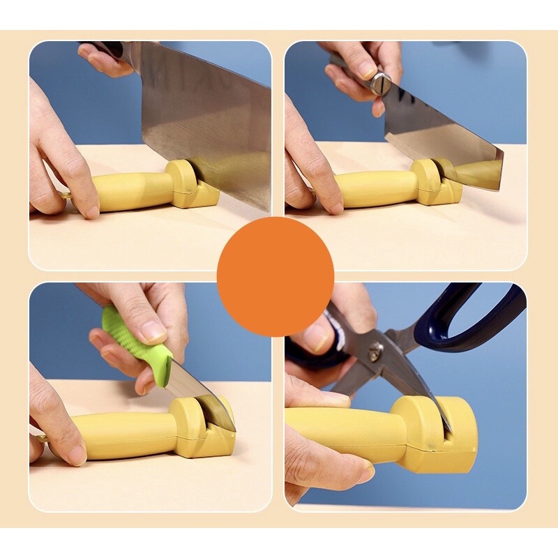 KAISSO - PENGASAH PISAU / KNIFE SHARPENER / ALAT ASAHAN PENAJAM PISAU GUNTING DAPUR / ALAT ASAH PISAU / ALAT ASAH PENGASAH PISAU PENAJAM PISAU GUNTING