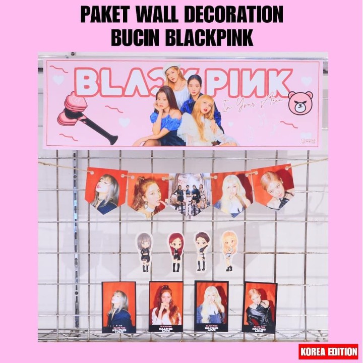 PAKET WALLDECOR BLACKPINK