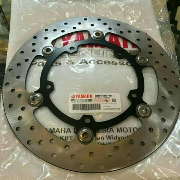 Piringan Rem Cakram Disk Brake depan - YZF R25 MT25 MT-25 Asli Yamaha 1WD-F581U-01