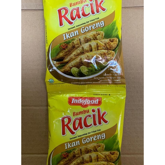 

Bumbu Racik Ikan Goreng (1 renceng @10pc)