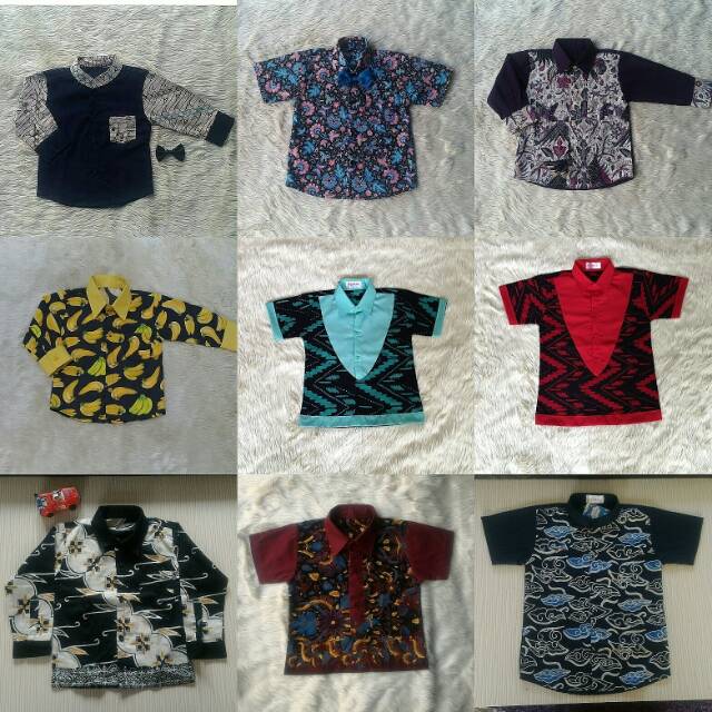 73+ Model Baju Batik Bayi Cowok Gratis