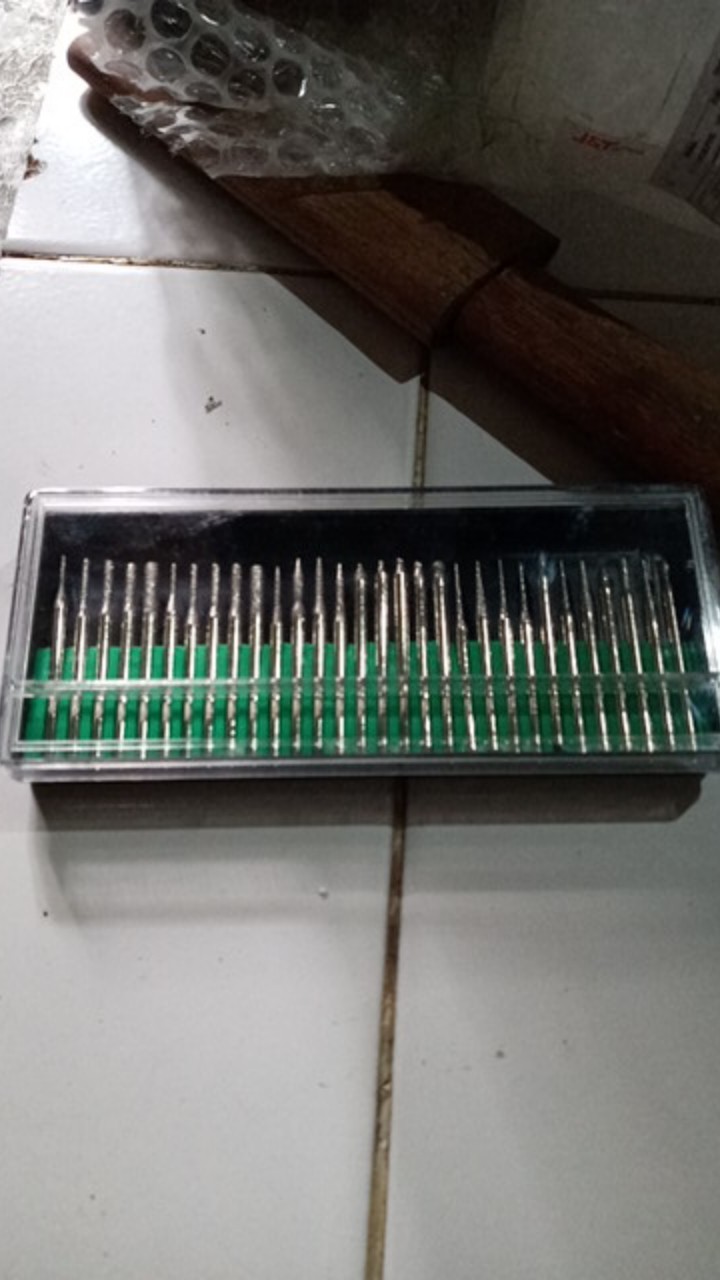 Mata Bor Cun Mini Grinder Diamond Bor Bit Set 30 Pcs