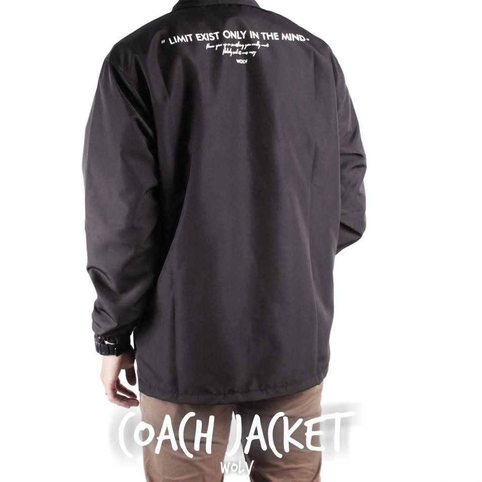 BantingHarga Erigo Coach Jacket Your Mind Black