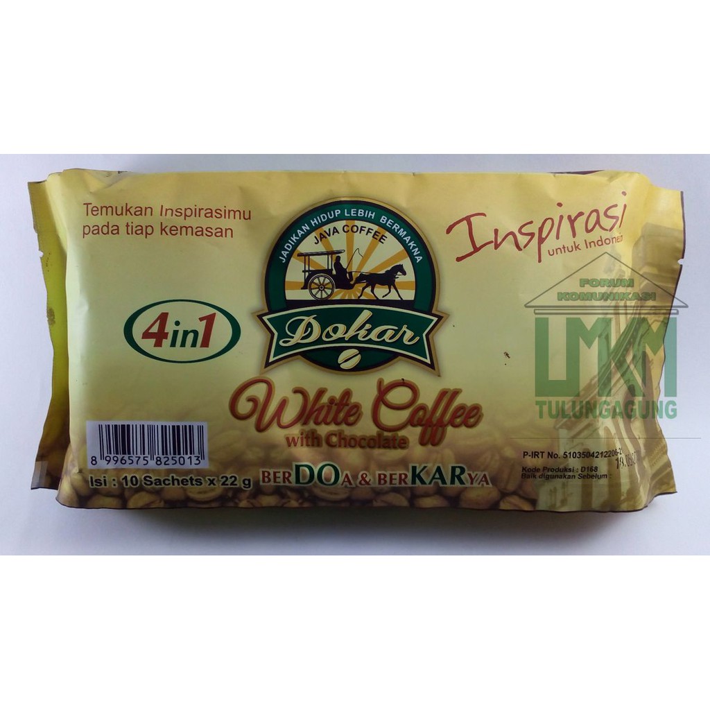 

Dokar White Coffee Chocolate