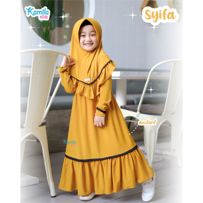 gamis Syifa dress by Kamila kids