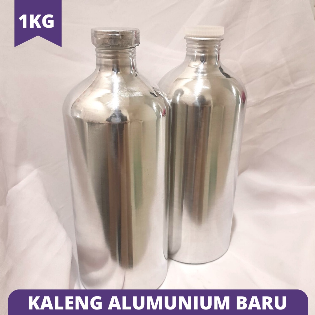 KALENG ALUMUNIUM 1000ML | KALENG BARU | BIBIT PARFUM