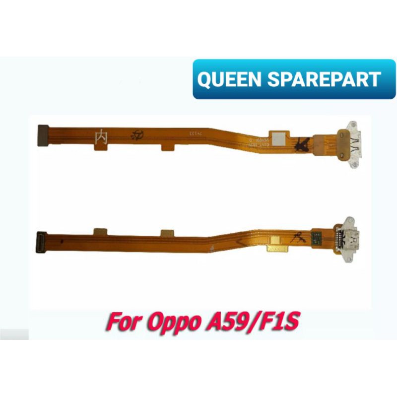 FLEXIBLE FLEKSIBEL CHARGER CON TC OPPO F1S A59 F1S PLUS PLUG IN MIC