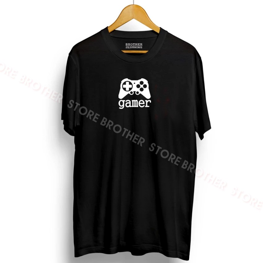 Kaos Distro  Youtuber  Gamer White Premium