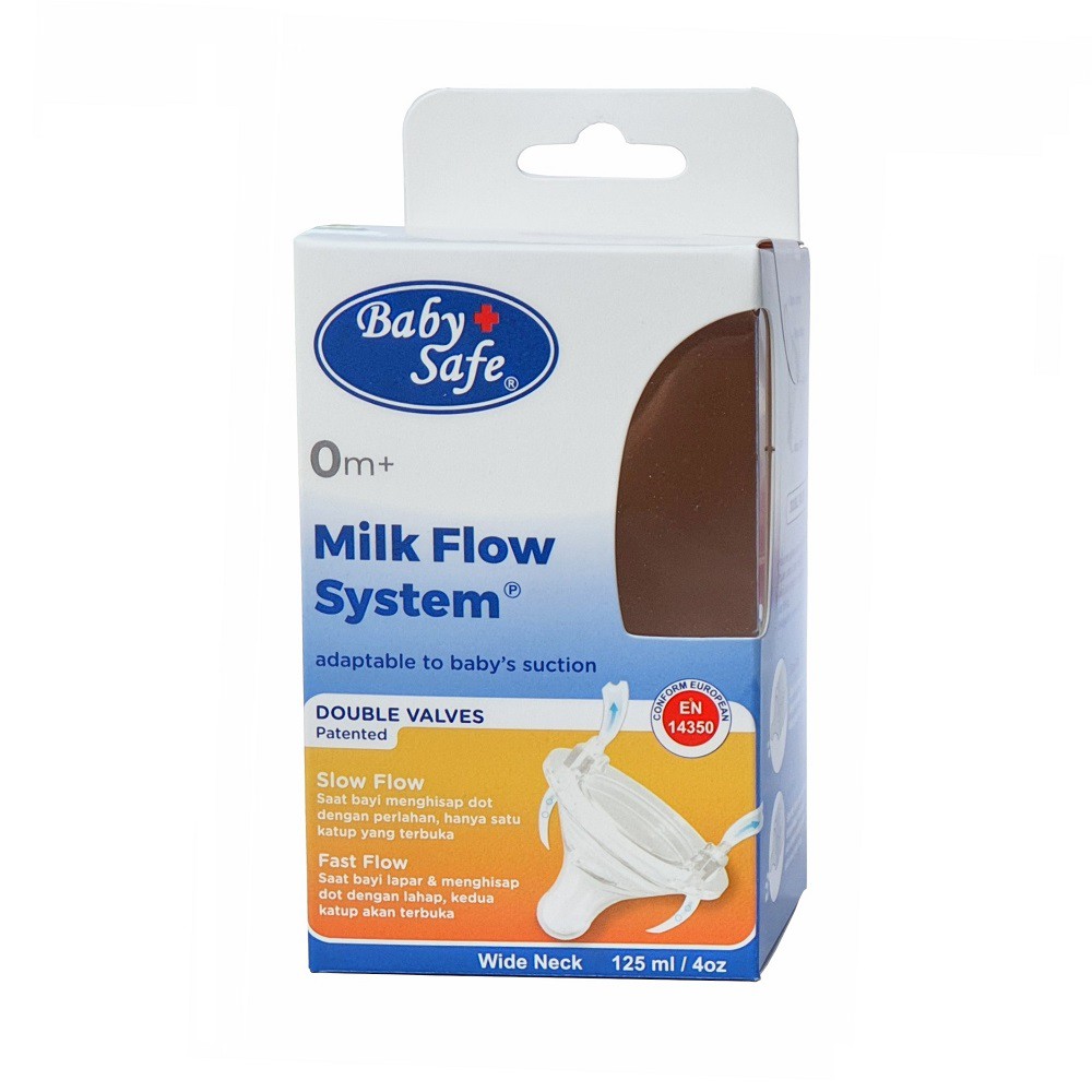 Baby Safe Wideneck PP Baby Bottle Botol Susu Bayi Wide Neck BPA Free