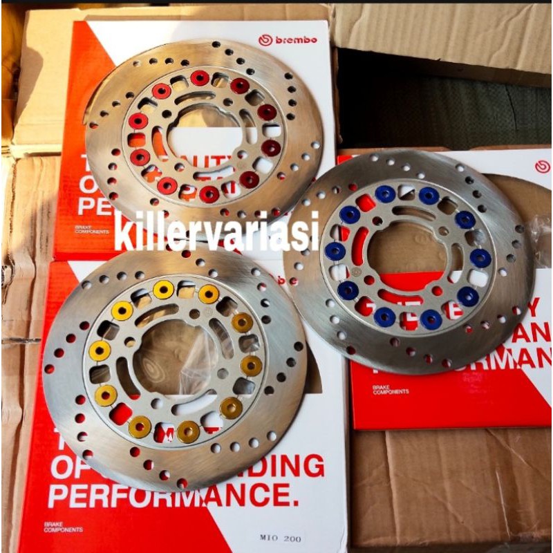 PIRINGAN CAKRAM DEPAN STANDAR 200 MM MIO MIO SOUL XEON LAMA DLL 4 LUBANG
