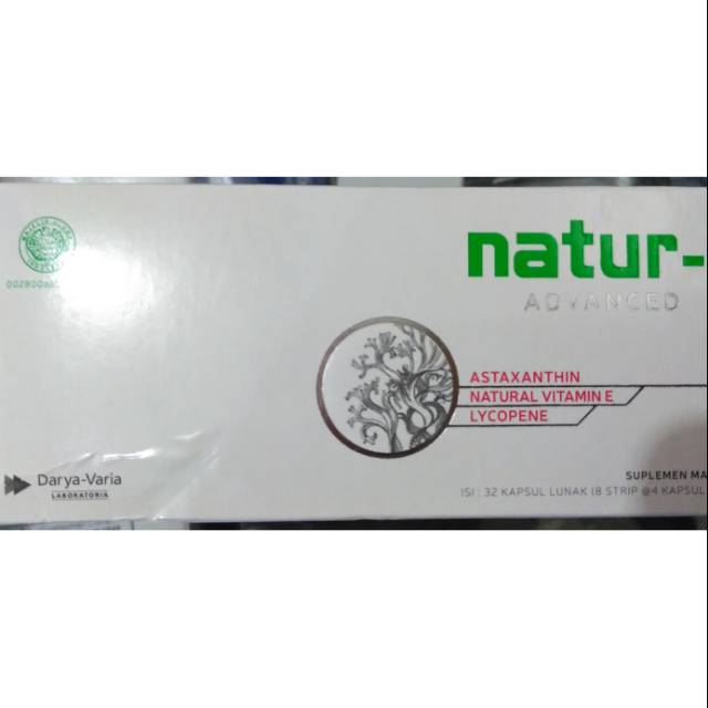 Natur E Advanced Soft Capsule Isi 32 Shopee Indonesia