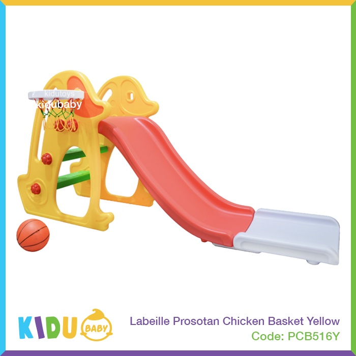 Labeille Prosotan Anak Ring Basketball Seluncuran Anak Chicken Basket Kidu Baby