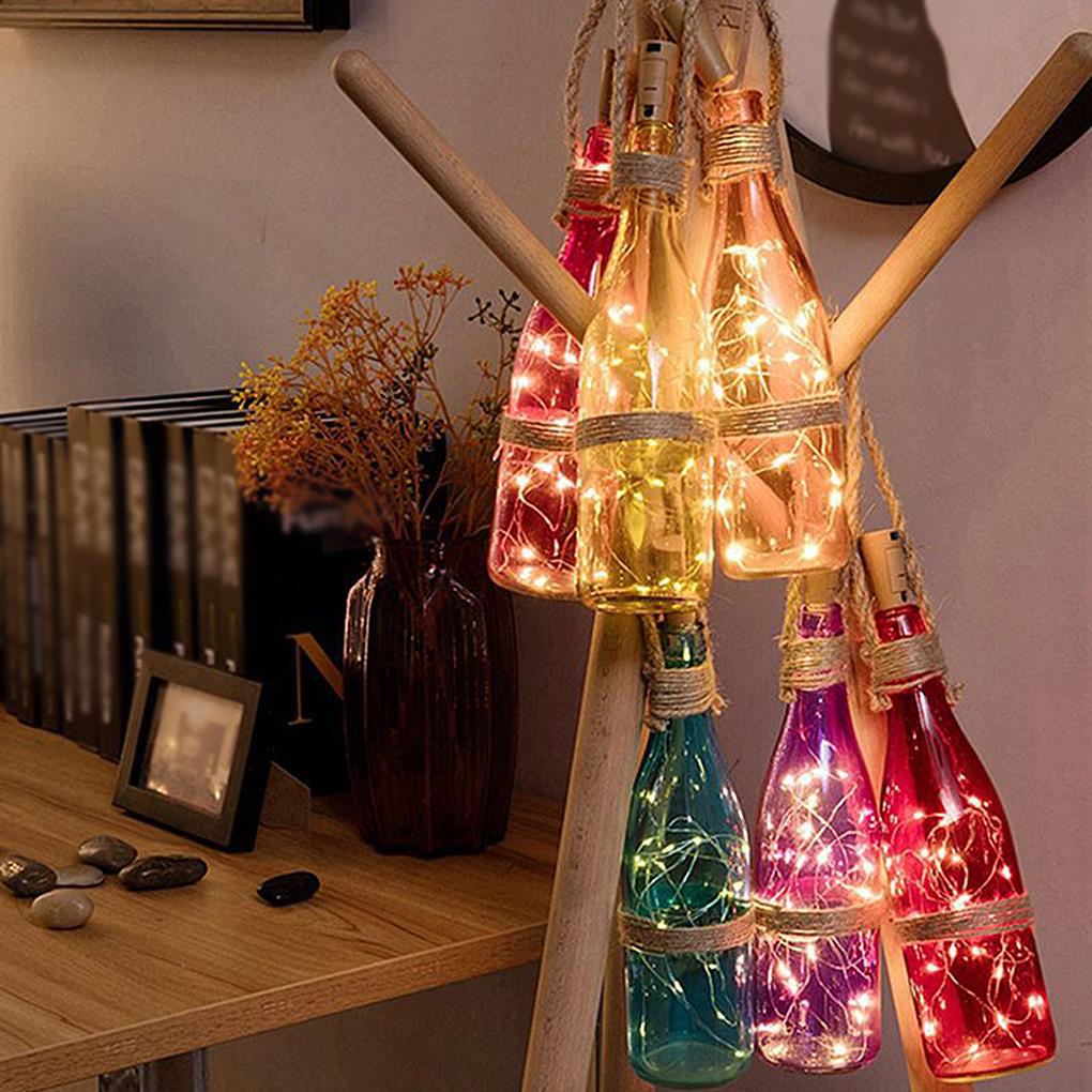 Lampu bar LED 1m / 2m Tenaga Baterai DIY Untuk Ulang Tahun (house2020)