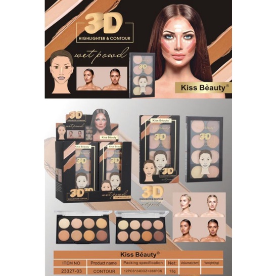 PROMO  CONTOUR AND HIGHLIGTER  8WARNA   FIT SKIN / CONTOUR STICK  NO.23227 | NO.58523| 9727 | 23327