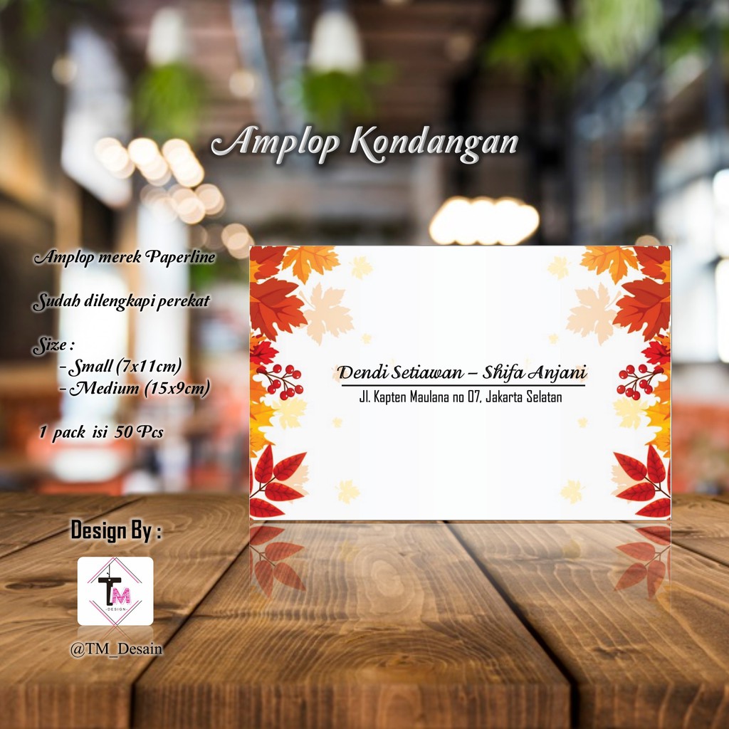 

isi 50 pcs Kode C11 - Amplop Kondangan / Amplop Desain / Amplop Nama