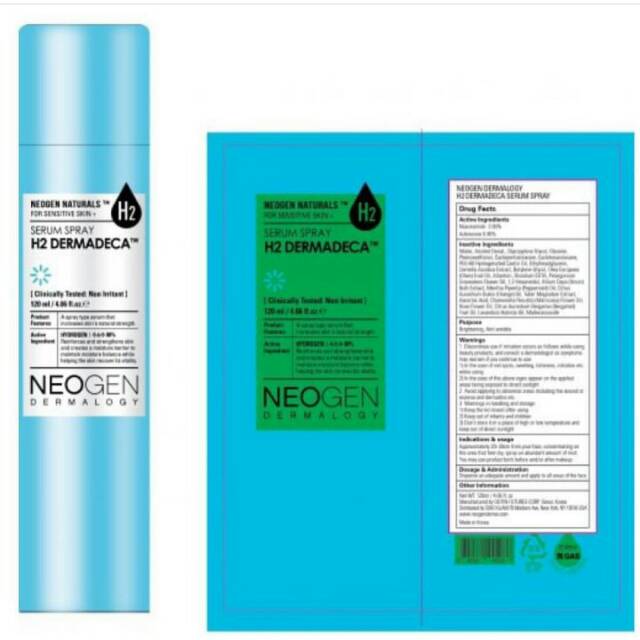 NEOGEN H2 Derma Deca Serum Spray