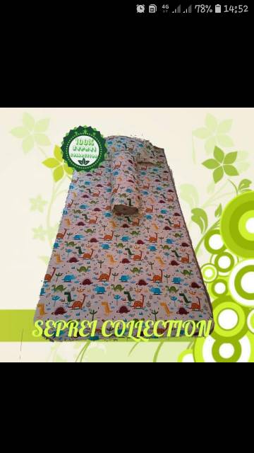 Sarung kasur busa resleting uk140 x200x20 homemade CAVER PREMIUM  murah berkualitas