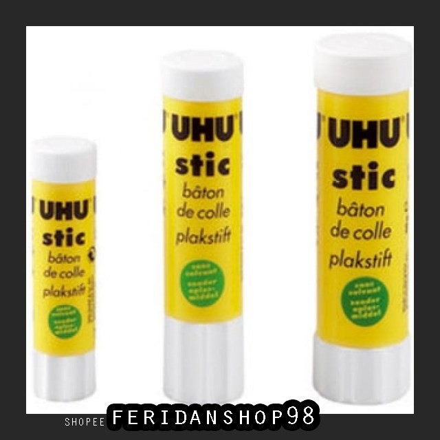 

FS1321 LEM KERTAS LEM UHU STICK ATK 40 GR BY FERIDANSHOP98