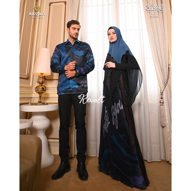 SET COUPLE REVOLT "EMOTION" SELARAS BY RITZ SYARI