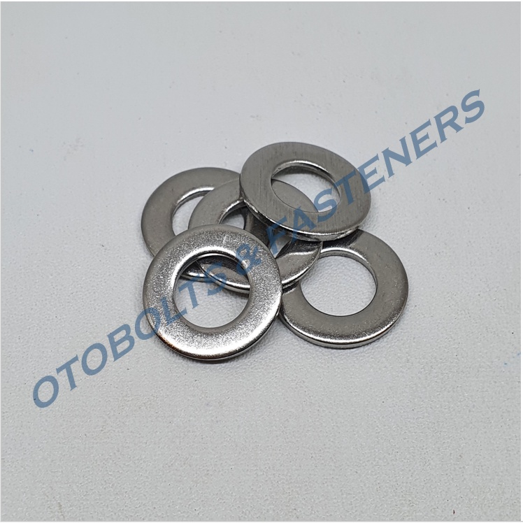 [PAKET 100PCS] SUS304 Ring Plat M8 Stainless Steel