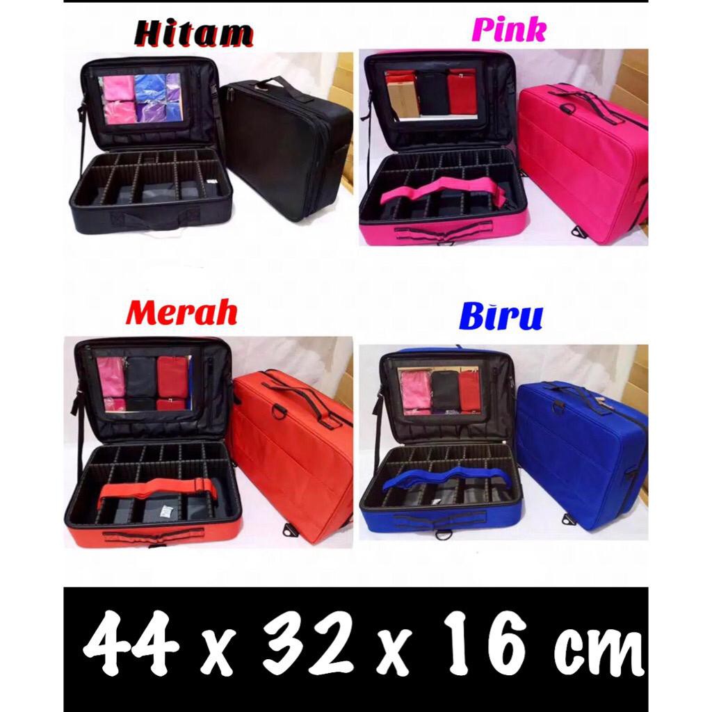 Promo Tempat kosmetik /tempat make up /beauty case /kotak kosmetik Ukuran 40x14x29CM T4570