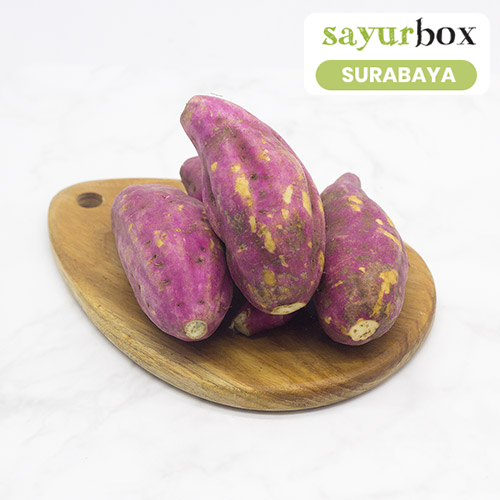 

Ubi Pink Beniazuma Conventional 500 gram (Sayurbox) - SURABAYA