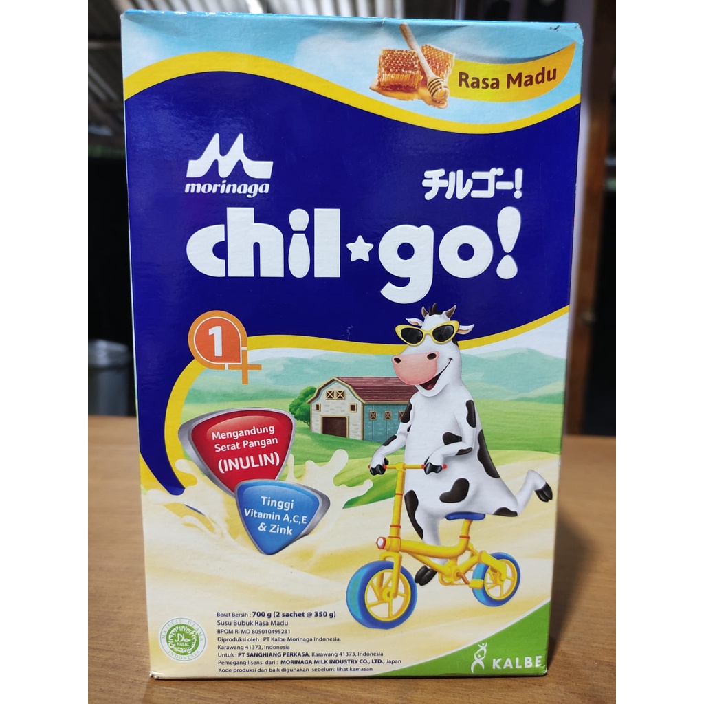 MORINAGA CHILGO CHIL GO POWDER 300gram / 700gram 1+ / 3+ / MADU / VANILA