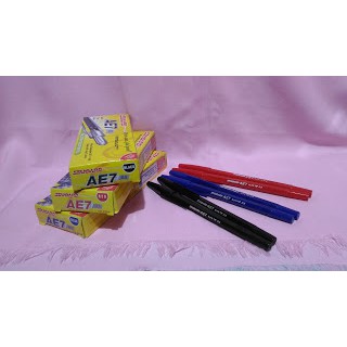 

Pen Standard AE7 AE-7 AE 7 Hitam Biru Paling Laku 1 lusin Bagus Murah READY STOCK