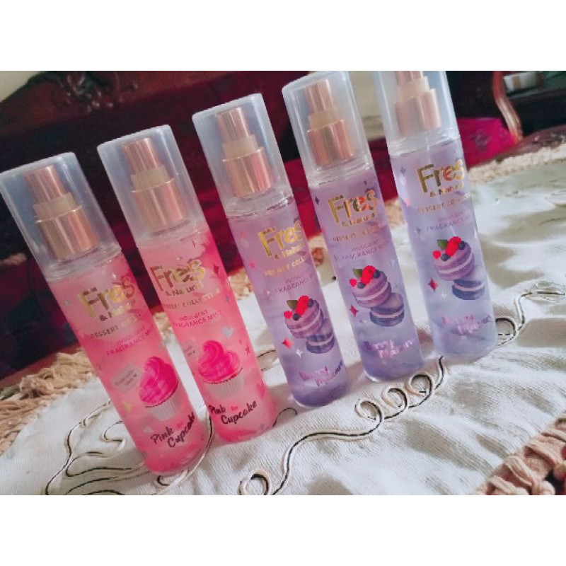 Parfume fres&natural new dessert collection 100ml / parfume fres and natural terbaru