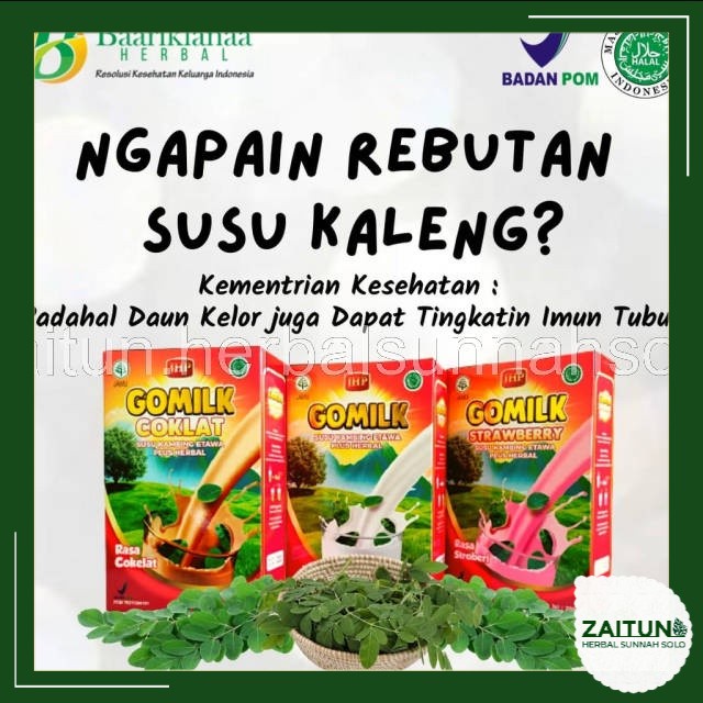 

ORIGINAL 100% Susu Kambing Gomilk Maag Suplemen Imunitas Anak Bumil Busui