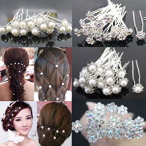 Oneworld @ 20 Pcs Jepit Rambut untuk Pernikahan