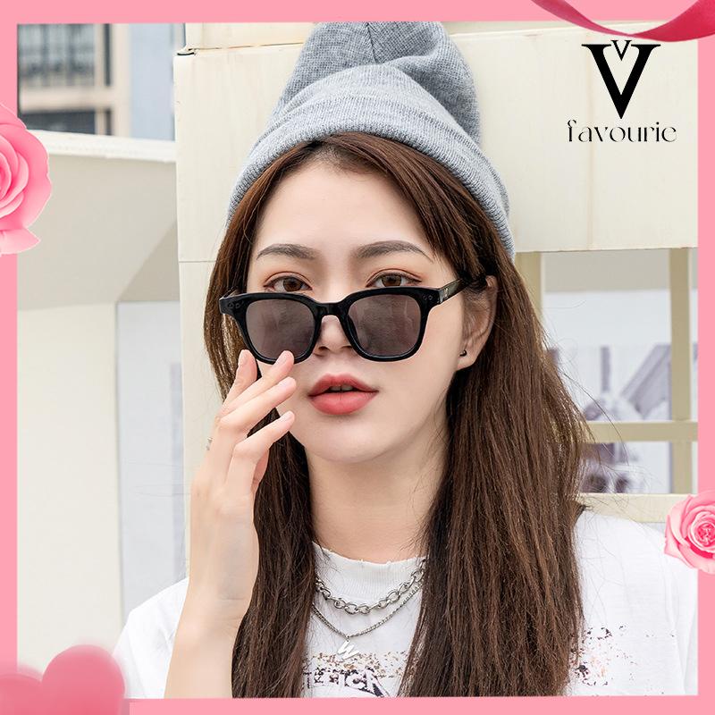 [COD]1 Pcs Korea Kacamata Hitam Wanita Kacamata Anti Radiasi Blueray Warna Permen Uniseks Sunglasses-FA