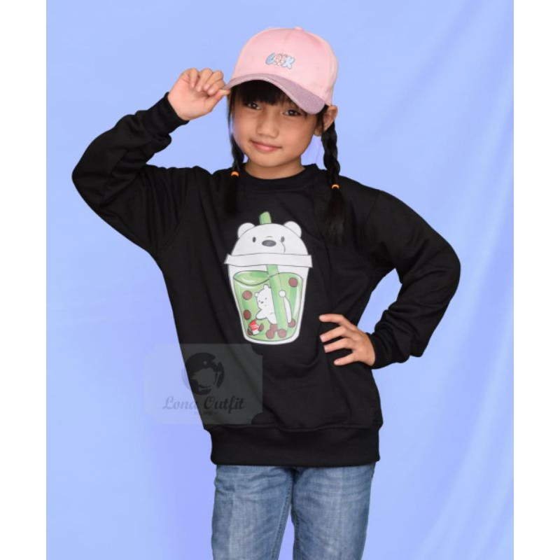 PAKAIAN ANAK - BOBA BEAR - SWEATER ANAK UNISEX - TERLARIS