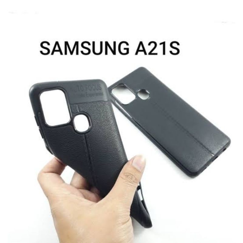 Samsung A21S Auto focus softcase silicon kulit anti gores