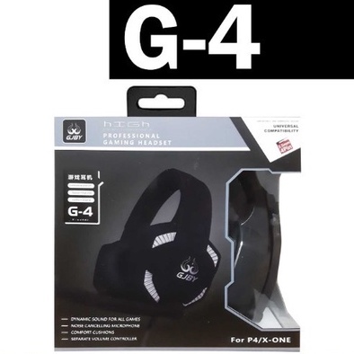 HEADSET EARPHONE GAMING GJBY-G4 ORIGINAL MURAH TERBAIK