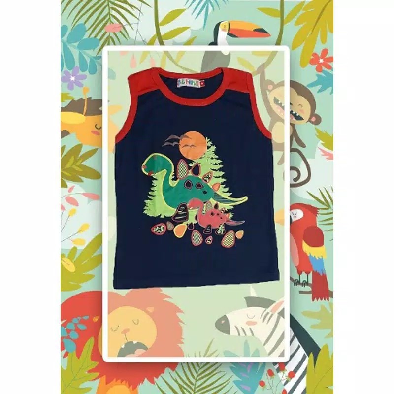 Little Wynettes AB&amp;Friends Kaos Anak Dinosaurus