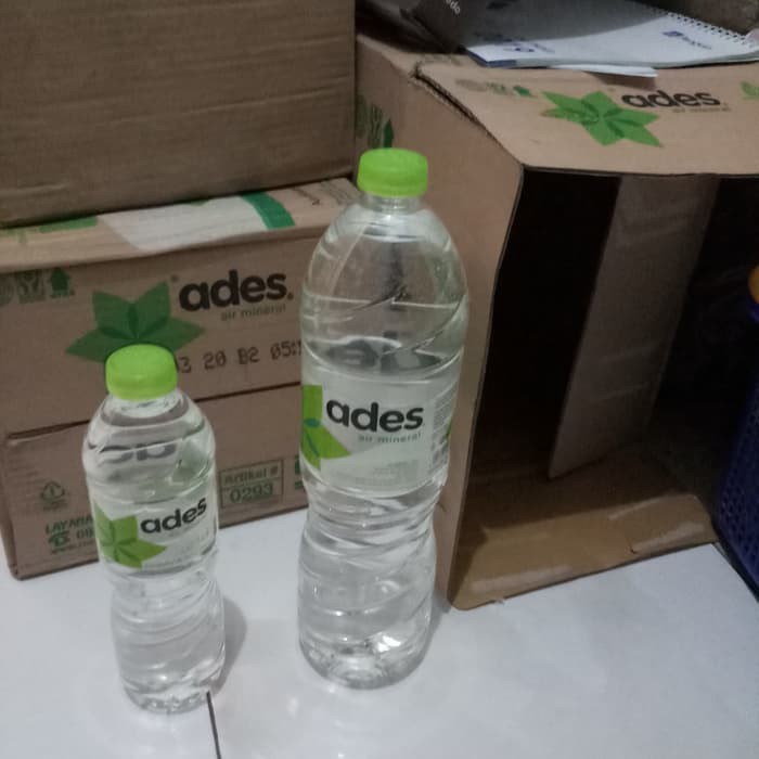 

Air mineral Ades 1.5 lt. club 1.5 liter